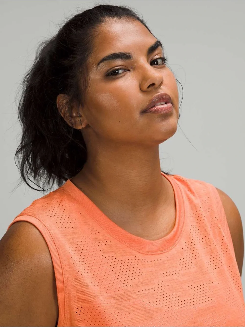 🆕 Lululemon Train to Be Tank Top *Camo in Dot Camo Golden Apricot Size 6